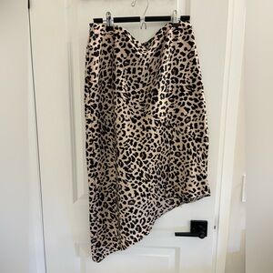 Leopard Print Skirt